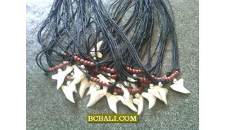 Shark Teeth Pendant for Men Necklaces Bali 